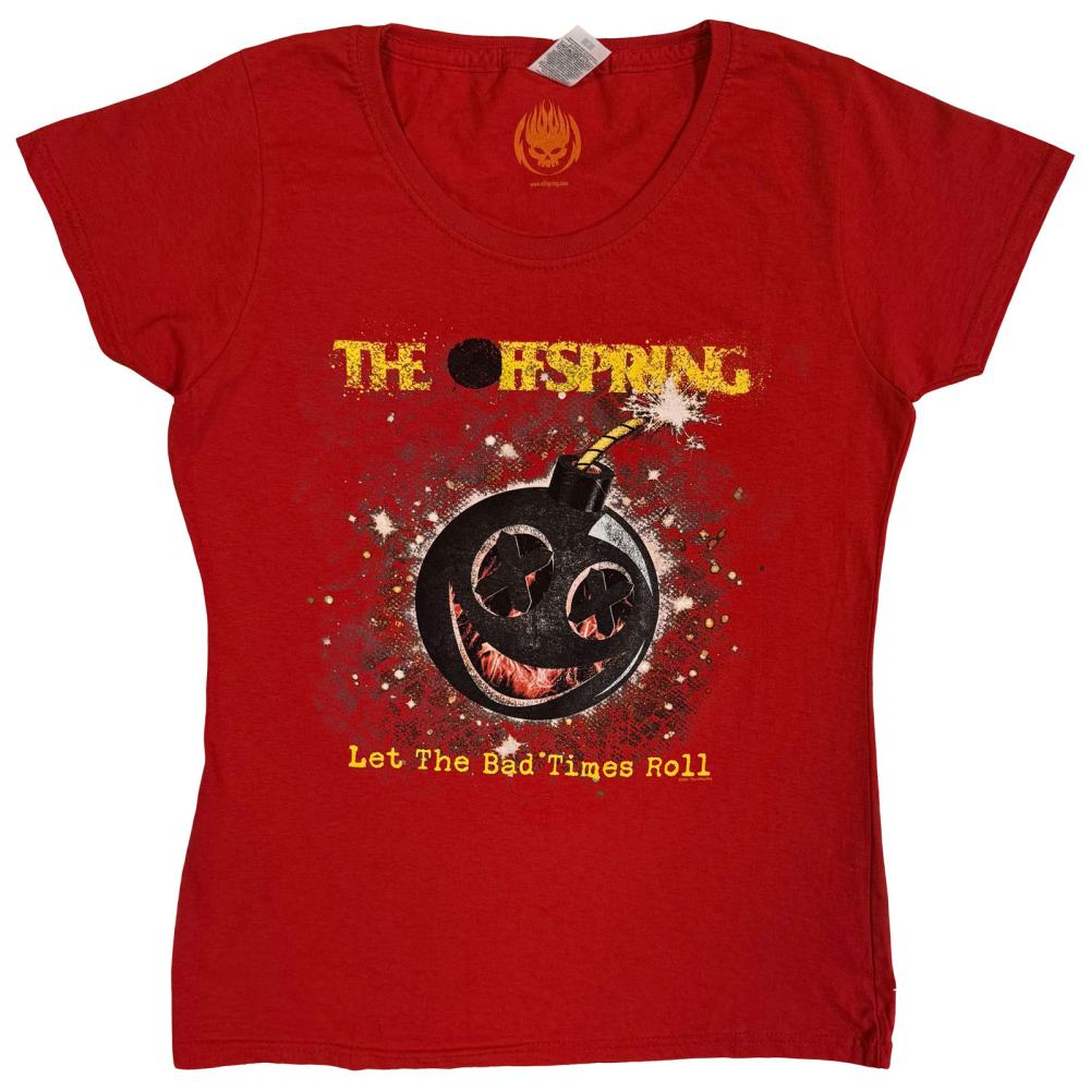 The Offspring - Hot Sauce (Bad Times) Dames Tshirt - Rood